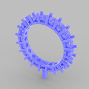 Endless Ring 20mm Diamenter -4mm Gemd.