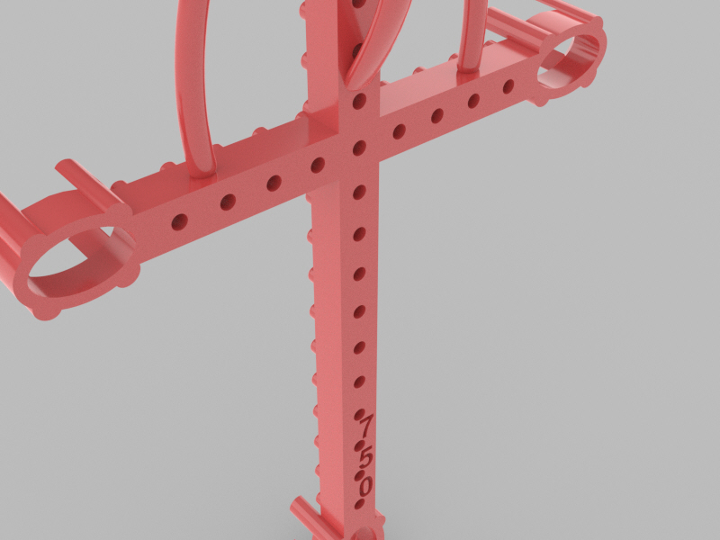 Cross Pendant – 6x4mm Ovals and 23 2mm Diamonds and stones. - Image 3
